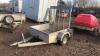 Single axle traffic light trailer - 3