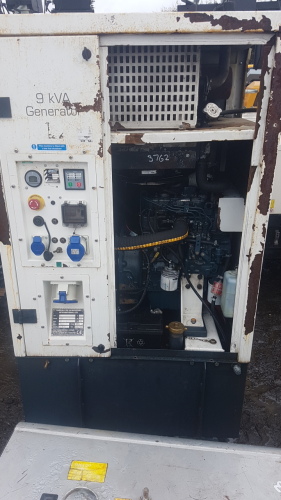 2012 HARRINGTON 9kva diesel generator