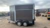 IFOR WILLIAMS HB511 double horse trailer (s/n 5138652)(Handbook, instructions, and keys in bottom office) - 8