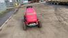 COUNTAX C400H HONDA v twin petrol ride on mower c/w high grass mulching deck - 4