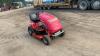 COUNTAX C400H HONDA v twin petrol ride on mower c/w high grass mulching deck - 5