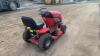 COUNTAX C400H HONDA v twin petrol ride on mower c/w high grass mulching deck - 9