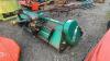 MAJOR 9' flail mower c/w hydraulic offset & PTO shaft - 6