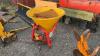 KILWORTH 250 litres PTO driven grit/fertiliser spreader