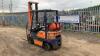 TOYOTA 5FG15 1.5t gas driven forklift truck with duplex mast & side-shift (s/n 12212) - 4