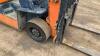 TOYOTA 5FG15 1.5t gas driven forklift truck with duplex mast & side-shift (s/n 12212) - 9