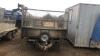 IFOR WILLIAMS 2t twin axle caged trailer (s/n 20348194) - 2