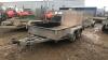 HAZLEWOOD 2.6t twin axle plant trailer (s/n 4537)