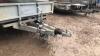 INDESPENSION 3.5t twin axle dropside plant trailer (s/n GC106735) - 4