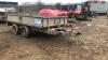 IFOR WILLIAMS 3.5t twin axle dropside trailer