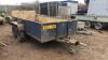 Twin axle plant trailer - 2