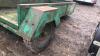 Single axle farm tipping trailer - 5