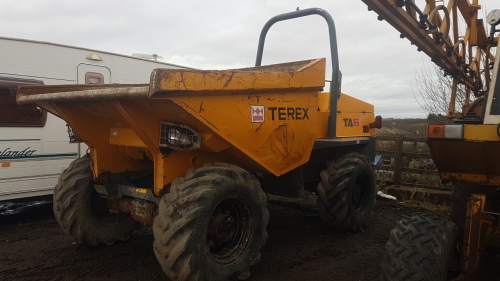 2015 TEREX TA6 6t straight skip dumper (s/n EF1PP6560)