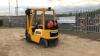 KOMATSU FG15 1.5t gas forklift truck c/w side shift - 5