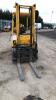 KOMATSU FG15 1.5t gas forklift truck c/w side shift - 9