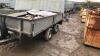 IFOR WILLIAMS 2t twin axle plant trailer with sides - 4