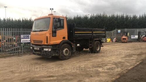 2006 IVECO CARGO 18E240 6-speed manhual 4-wheeled tipper (FJ06 MDZ) with tarmac body (All hour and odometer readings are unverified and unwarranted)