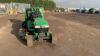 2003 JOHN DEERE X595 diesel ride on mower (s/n D010491) c/w 4' mower deck & hydraulic tip collector - 2