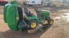 2003 JOHN DEERE X595 diesel ride on mower (s/n D010491) c/w 4' mower deck & hydraulic tip collector - 5