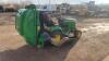 2003 JOHN DEERE X595 diesel ride on mower (s/n D010491) c/w 4' mower deck & hydraulic tip collector - 6