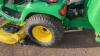 2003 JOHN DEERE X595 diesel ride on mower (s/n D010491) c/w 4' mower deck & hydraulic tip collector - 10