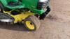 2003 JOHN DEERE X595 diesel ride on mower (s/n D010491) c/w 4' mower deck & hydraulic tip collector - 12