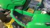 2003 JOHN DEERE X595 diesel ride on mower (s/n D010491) c/w 4' mower deck & hydraulic tip collector - 17