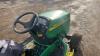 2003 JOHN DEERE X595 diesel ride on mower (s/n D010491) c/w 4' mower deck & hydraulic tip collector - 25