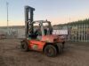 2005 TOYOTA 5FD60 6t diesel driven forklift truck (s/n E13854) with duplex mast & forks - 3