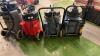 4 x NUMATIC 110v vacuums - 2