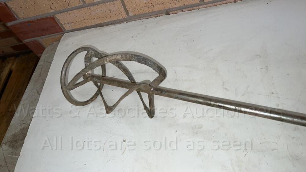 ALFRA EIBENSTOCK 110v paddle mixer Day 2 Carlton Timed Sale (Main