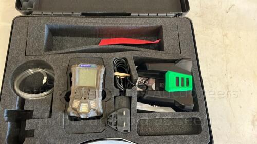 MSA gas detector c/w case