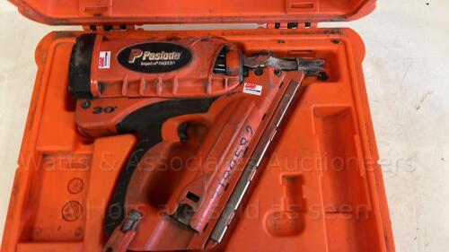 PASLODE IMPULSE IM350+ nail gun c/w case