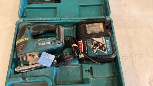 MAKITA BJV180 18v jigsaw c/w case