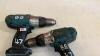 2 x MAKITA 18v drills - 2