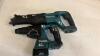 1 x MAKITA DJR186 18v reciprocating saw & 1 x MAKITA DHR242 18v hammer drill