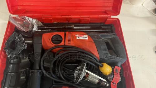 HILTI DD110-D 110v diamond core drill c/w case