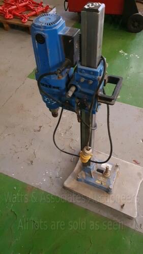 TYROLIT HYDROSTRESS core drill c/w stand