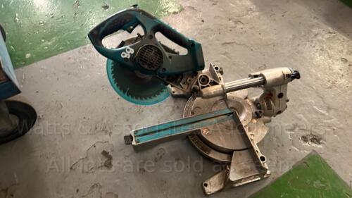 MAKITA cordless sliding mitre saw