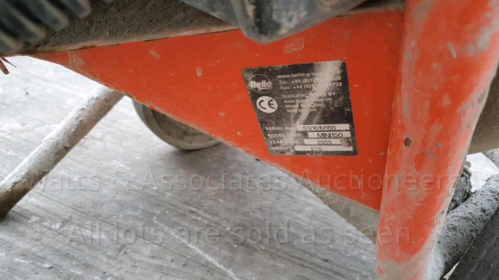 Belle MiniMix 150 Ersatz-Antriebsriemen – Passend Für Benzin-Betonmischer (Teilenummer 900/99915)