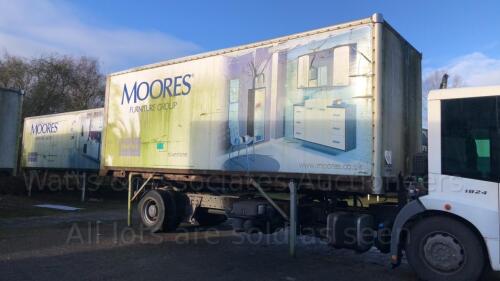 25' GRP demountable drop box (Box number 12) (On behalf of Moores Furniture Group - COLLECTION from Wetherby)