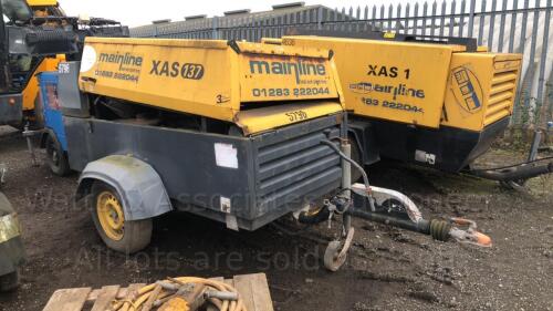 2008 ATLAS COPCO XAS137 fast tow compressor (s/n 00708171) (5796)