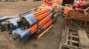 Pallet of HYLITE GRP tower scaffold horizontal poles/hand rails (short) (1.9m tower) - 2