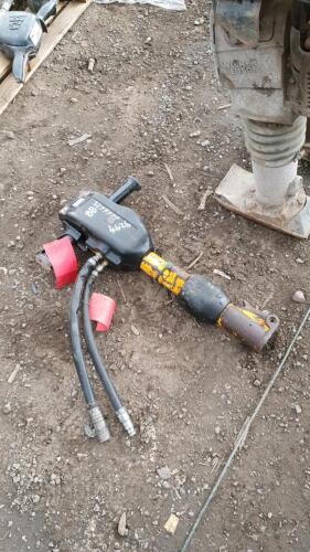 JCB hydraulic breaker