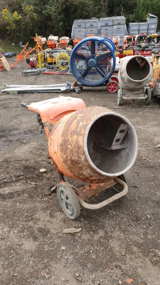 BELLE MINIMIX 150 petrol mixer (GX120) Day 3 Carlton Timed Sale