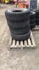 4 x BF GOODRICH mud terrain tyres (35 x 12.50 R15)