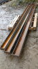 3 x 11.5' long steel channels - 2