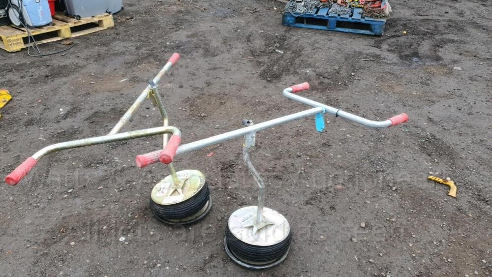 PROBST manual kerb lifter Day 3 Carlton Timed Sale (Attachments, Builders & Petrol Driven