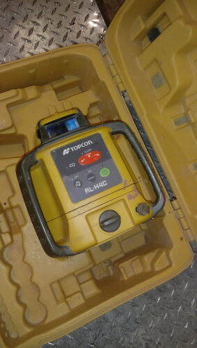 TOPCON RL-H4C laser level c/w case