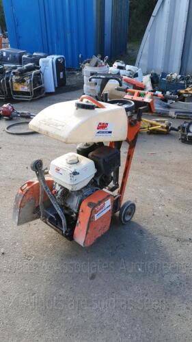 CLIPPER CS451 petrol road saw c/w dust suppression bottle